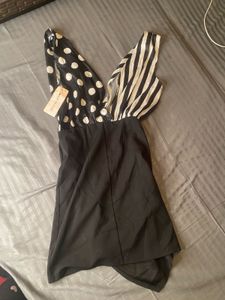 Chic Polka Dot Mini Dress