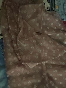 Brown Sleeveless Suit