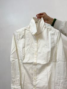 Banana Republic Classic White Fitted Shirt Size XS