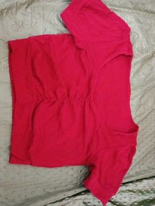 Maroon Coloured Top For Summer💓