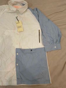 Unique Color Block Shirt