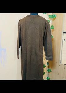 Unique Brown Midi Dress