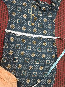 Beautiful Printed Women Kurti Plazo Set