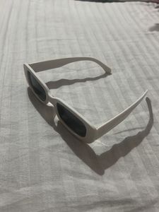 White Frame Sunglasses