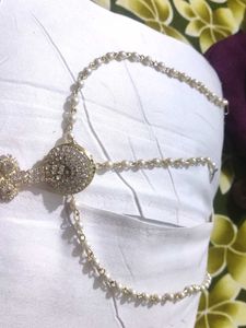 Pearl and Rhinestone Headpiece
