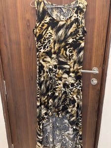 High Low Pattern Dress