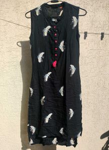 Black  Kurti For Women