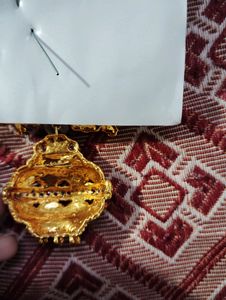 Gold Plated Long Thik Chain Necklace Set