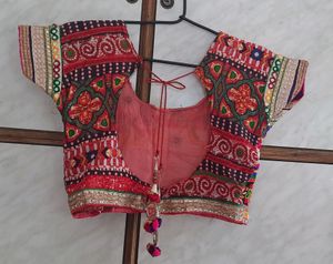 Kachhi work chaniya choli