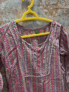 Pink Kurti Xxl Size