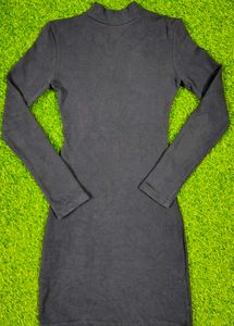 Elegant Navy Bodycon Midi Dress