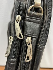 Black Leather Shoulder Bag 💼