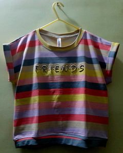 🌈Friends Striped Top