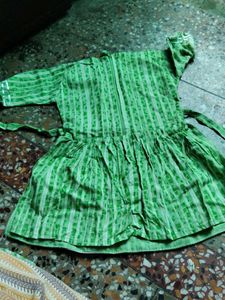 Green Kurta Set