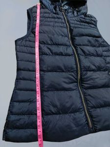 Esprit Hooded Sleevless Parka Jacket bust 36