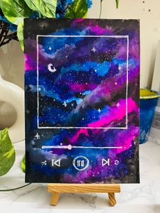 Galaxy Music Painting