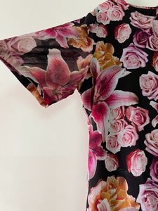 Floral Dress Till Knees