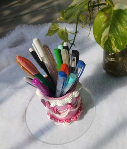 Pink Cake Decorative Planter