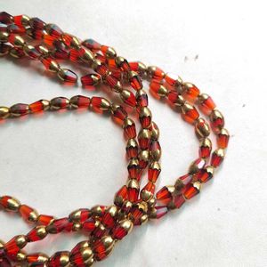 Conbo Of Five Red&amp;Gold Mix Cristal Mala.