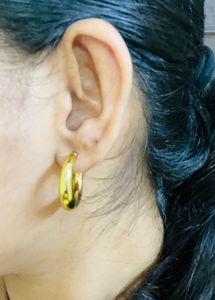 Gold Hoop Earrings