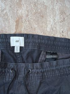 H&amp;M Black Cargo Pants