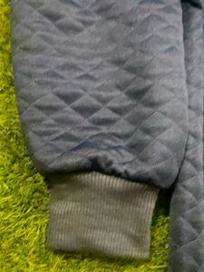 👀Stylish Blue Quilted Jacket