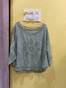 Crochet Detail Top