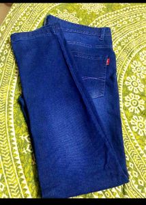 Dark Blue Denim Jeans