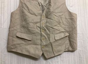 Cream Formal Waistcoat