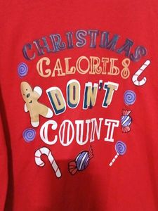 Festive Christmas Calorie Sweatshirt