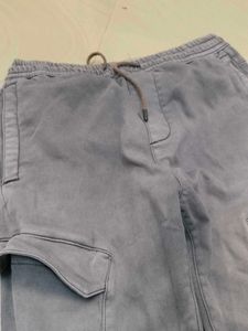Grey Cargo Pants