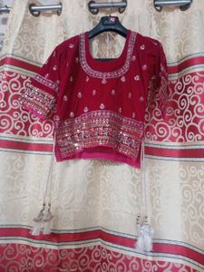Pink Embroidered Lehenga💗✨
