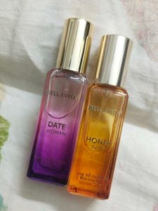 Mint Green Heart Print T-Shirt + 2 Mini Perfumes