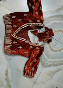 One Time Uss Reception Lehnga
