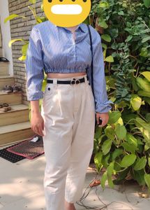 Cropped shirt