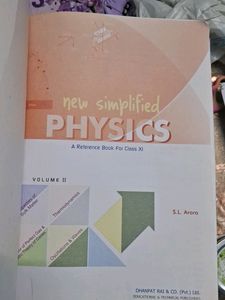 Class 11th Sl.arora Physics Part 2