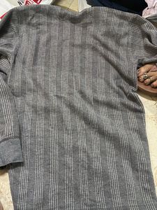 Striped Thermal Top