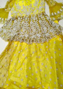 Lehnga Pearl Work