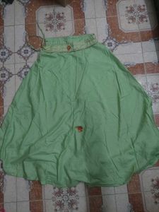 Light Green Embroidered Kurti