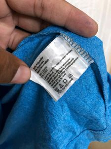 Blue Long Sleeve T Shirt