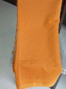 Yellow Saree Blouse Combo Sale