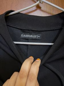 Chic Black Cutout Dress