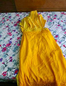 Cutout Haldi Dress