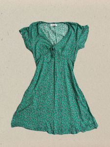 Primark Cotton Green Dress