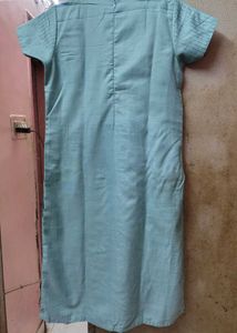 Beautiful High Neck Kurti With Dupatta