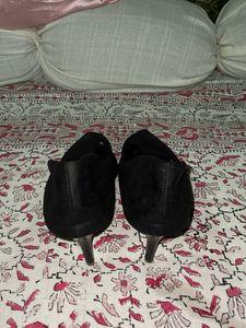 Black Pencil Heels