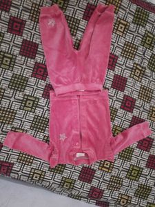 Cute Pink Baby Cardigan [sweater type]