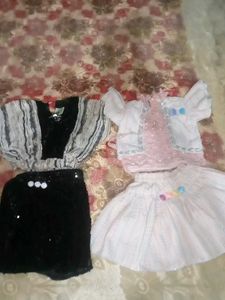 Cute Girls' Outfit Set