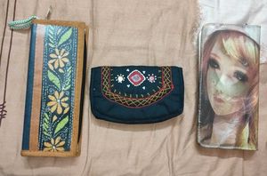 Beautiful 3 Assorted Wallets