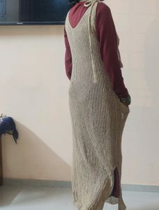 Knitted Beach Cover Up